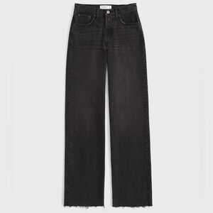 Abercrombie & Fitch 90s high rise jeans (short)